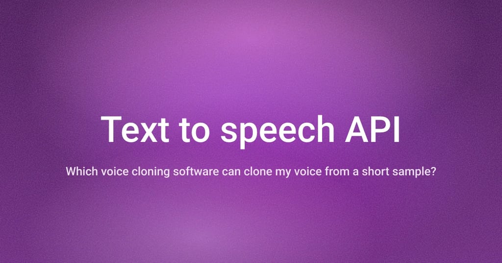 Software de clonación de voz que funciona con una muestra corta: Lo que es realmente posible en 2026