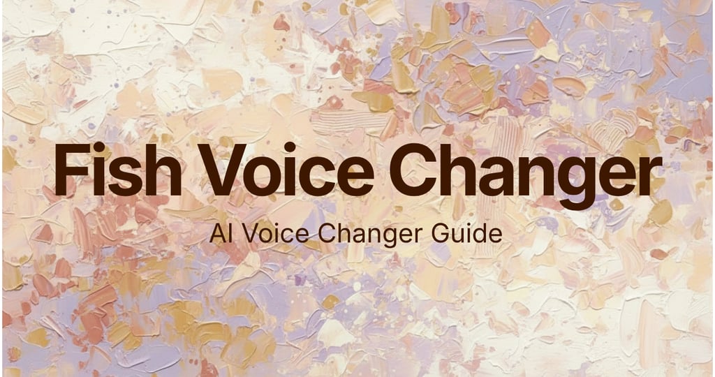 如何使用 AI 变声器 — 内容创作者完整指南