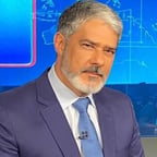 William Bonner bostinha TV Santos