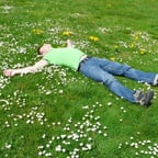 Sleeping In Bliss By Adrian