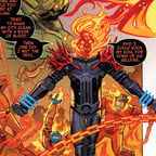 Cosmic ghost rider