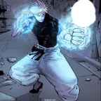 Gojo super energetic 