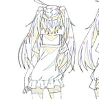 元気なアニメ少女