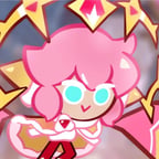 Strawberry crepe cookie 