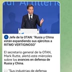 la OTAN llora por la tecnologia de Rusia y China 