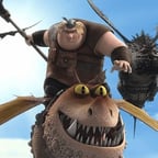 Fishlegs Dragons race to the edge. 