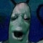 A terrible recreation of Plankton (Screaming)