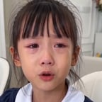 稚嫩童声女哭溪和