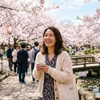 若々しい日本語声