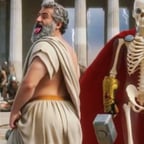 迫力ある男性声