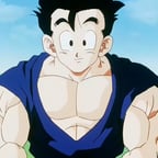 Gohan con voz de Oliver Atom 