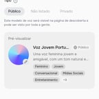 Voz Conversacional Amigável