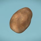 Potato running loose