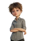 Confident Female Storyteller