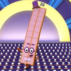 Numberblock 20 (Spanish voice)