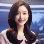 ニュースナレーション女性