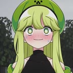 Creeper Girl (Bubble Planet Minecraft Anime)