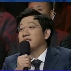 观众席为受到采访