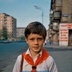 Синий галстук