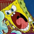 SpongeBob yelling