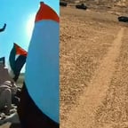 مذيع قناة رؤيه تقرير باسلوب تلفزيوني 