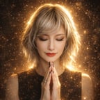 語りかける女性