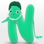 Letter N