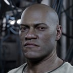 serious tone like Morpheus