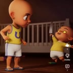 The baby in yellow kill upin in upin goto heaven 