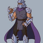 Shredder from the 1987 TMNT cartoon 