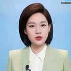 绿衣女主持人爆款声