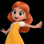 Orange Amber (Rainbow Bubblegem)