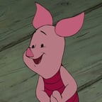 Piglet Winnie the Pooh)
