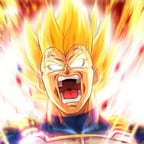 Vegeta yelling