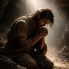 Paulo Davi na caverna 