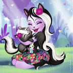 enchantimals sage skunk