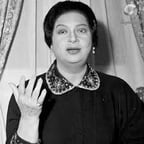 الفنانه ام كلثوم