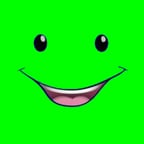 Nick Jr Face (Color Green - 1994)