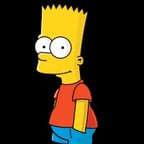 Bart Simpsot en el campo