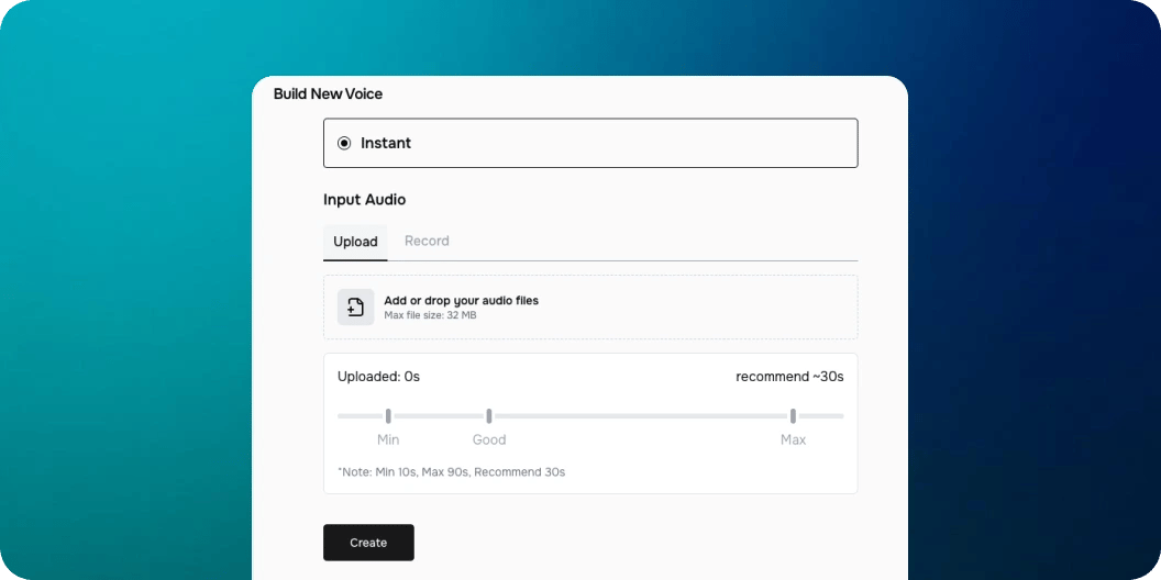 Fish Audio voice cloning