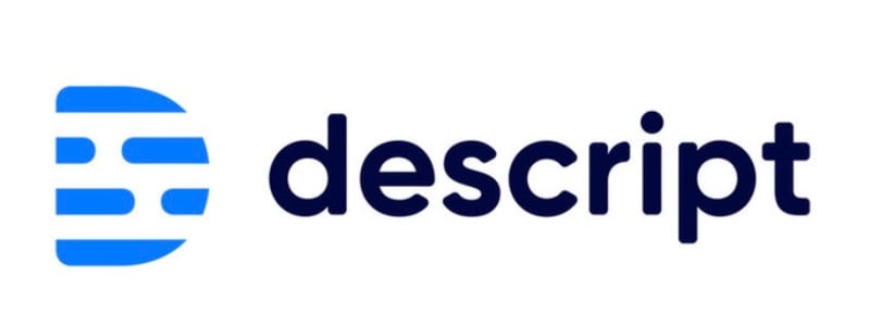 Screenshot of Descript
