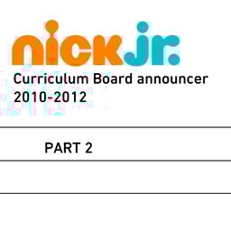 Nick Jr. curriculum announcer (2010-12) Part 2