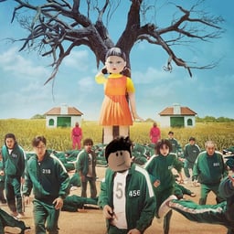 Reaglas de Squid Game 1 2 3