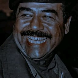 صدام حسين شو ف