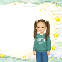 صوت طفلة سعيدة