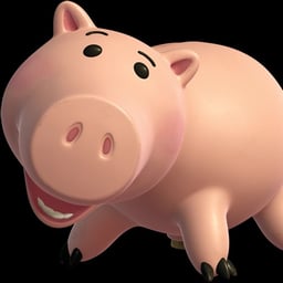 Hamm the Piggy bank (Toy story-John Ratzenberger)