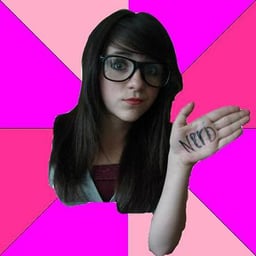 Idiot Nerd Girl (Animeme)