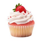 voz para cupcake de fresa 