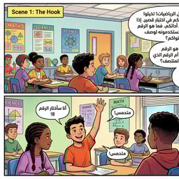 صوت عربي واثق وواضح