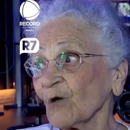 VOVÓ 102 ANOS NA RECORD